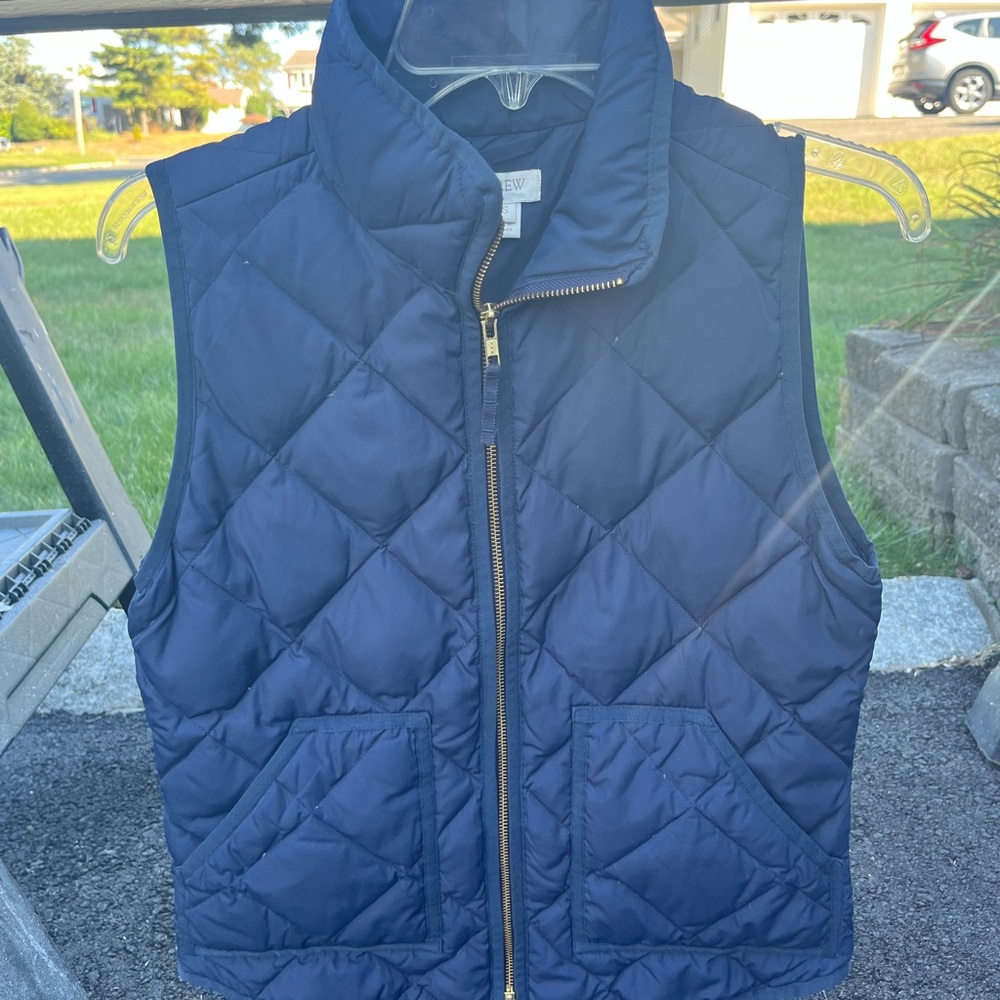 J. crew navy vest
